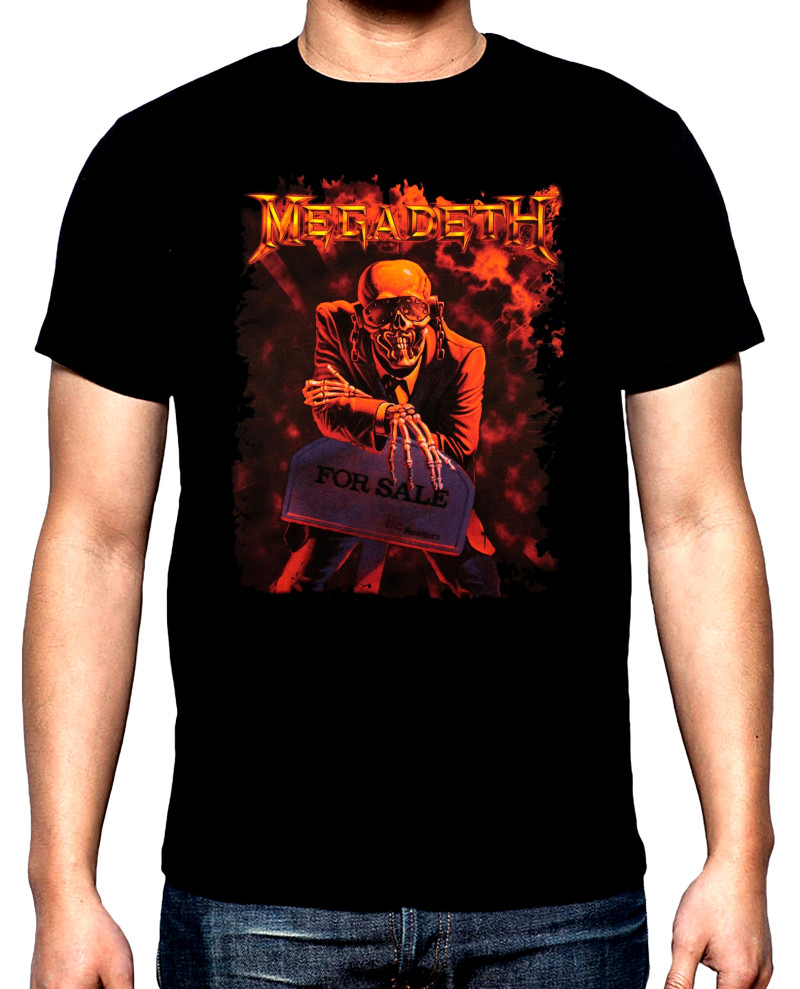 Тениски Megadeth, For sale, мъжка тениска, 100% памук, S до 5XL